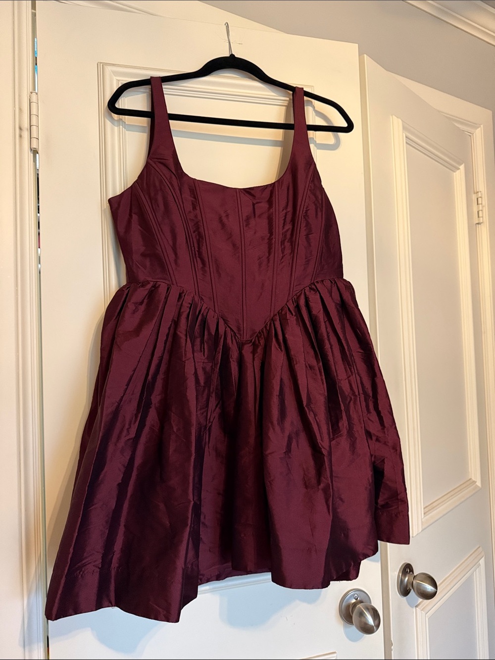 Nasty Gal Girls' Wine Sleeveless Party Dress